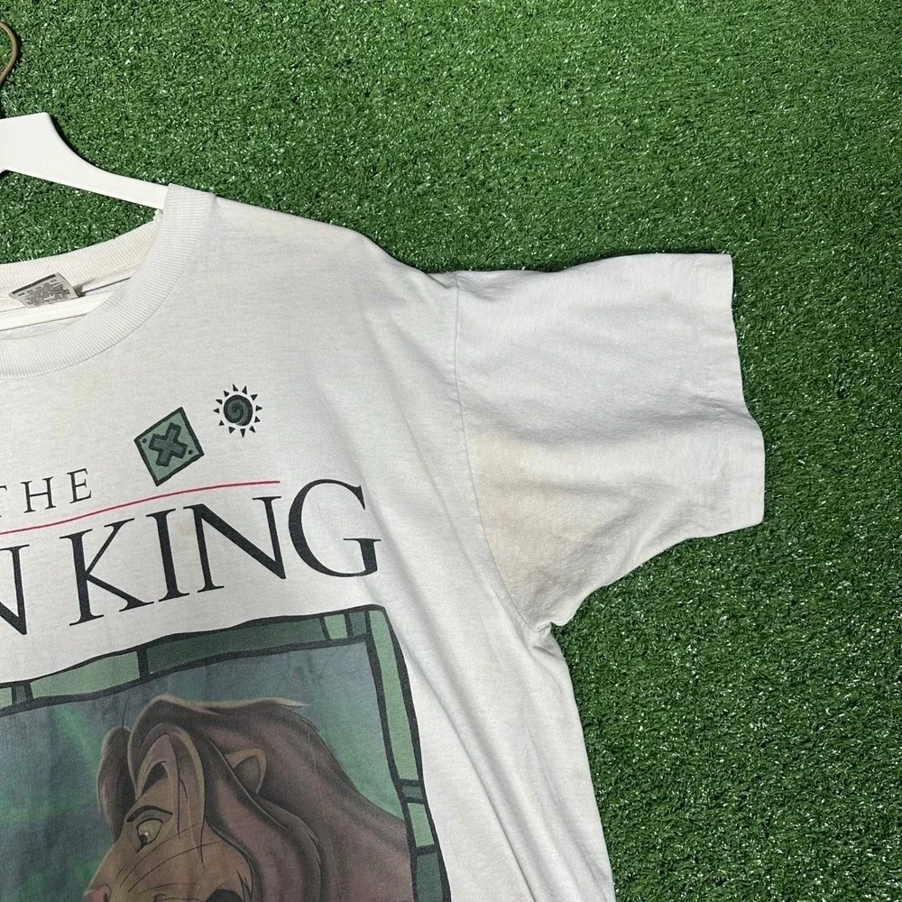 Vintage 90s‎ The Lion King Promo T Shirt Simba Nala Disney Jerry Leigh XL OSFA